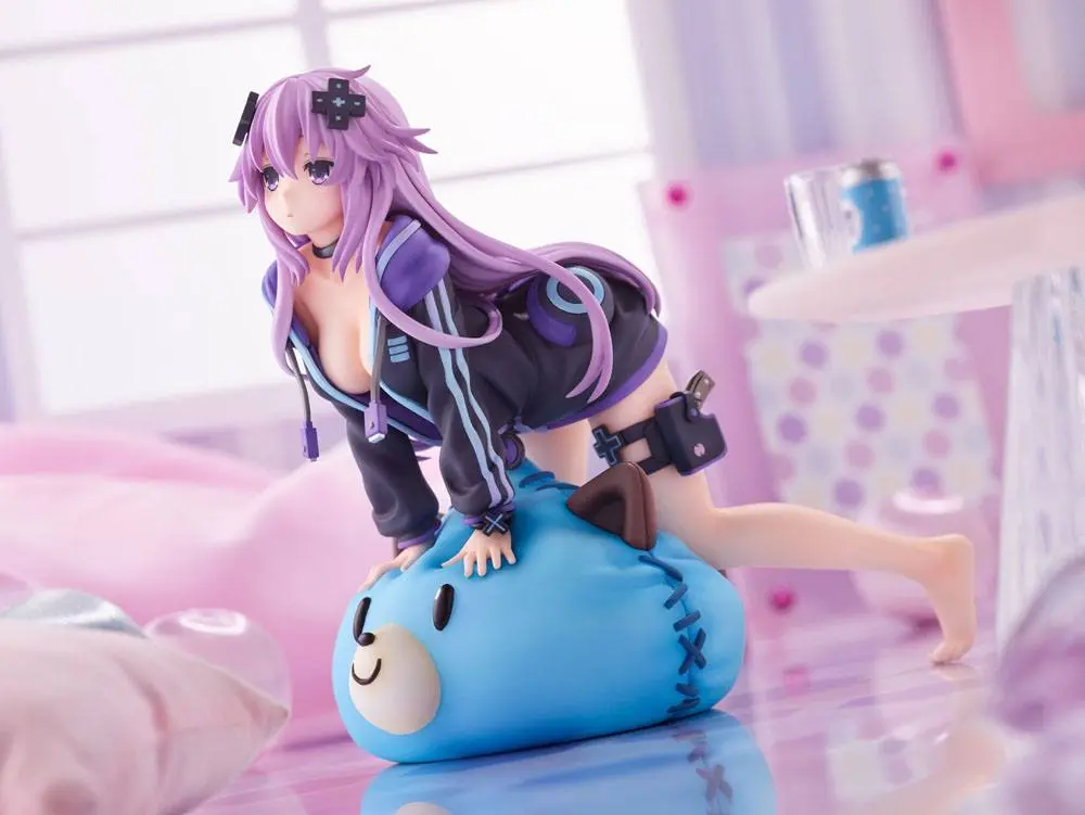 Hyperdimension Neptunia 1/8 Dimension Traveller Neptune Wake Up Version szobor figura 13 cm termékfotó