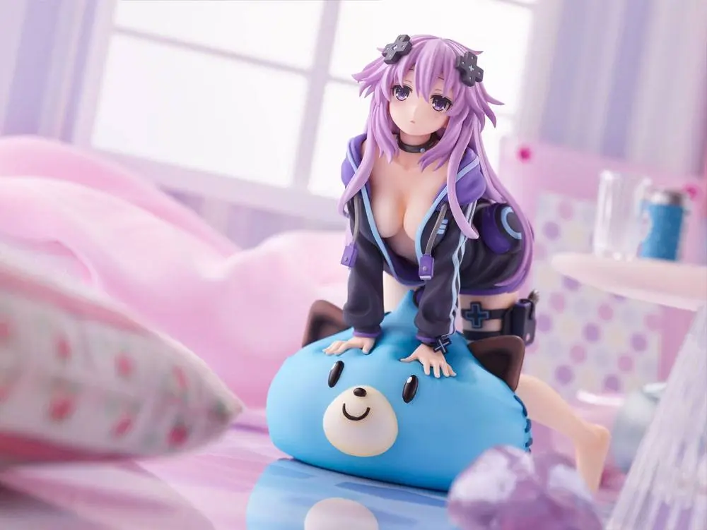 Hyperdimension Neptunia 1/8 Dimension Traveller Neptune Wake Up Version szobor figura 13 cm termékfotó