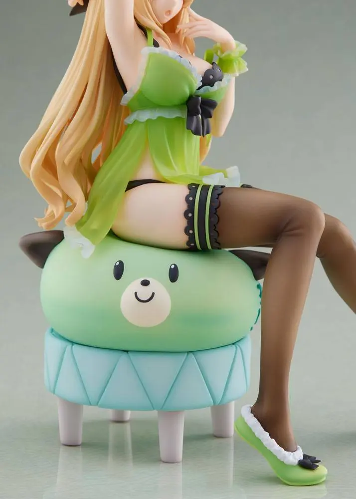 Hyperdimension Neptunia 1/8 Neptunia Vert Waking Up Ver. Limitált kiadás szobor figura 17 cm termékfotó