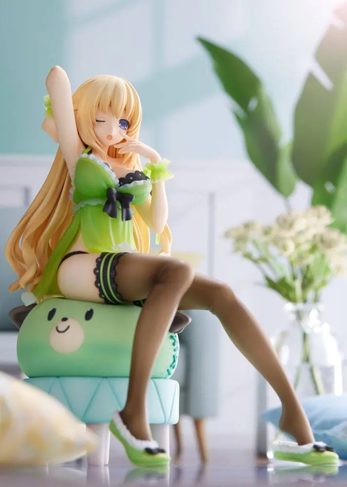 Hyperdimension Neptunia 1/8 Neptunia Vert Waking Up Ver. Limitált kiadás szobor figura 17 cm termékfotó