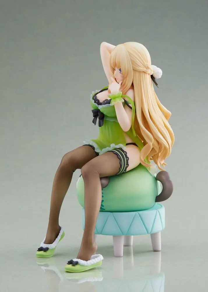 Hyperdimension Neptunia 1/8 Neptunia Vert Waking Up Ver. Limitált kiadás szobor figura 17 cm termékfotó