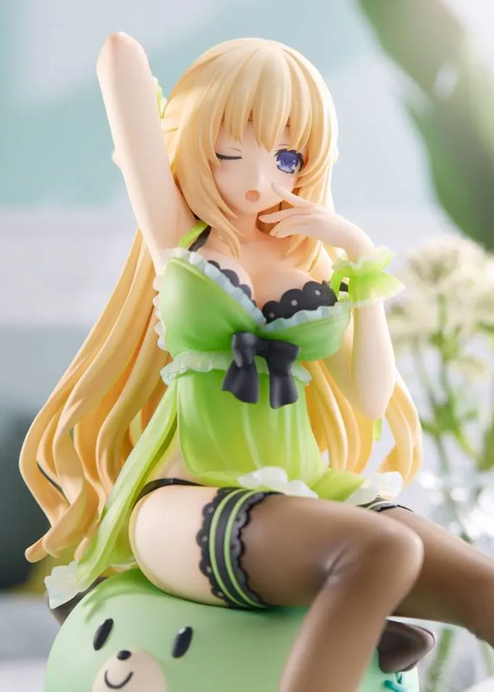 Hyperdimension Neptunia 1/8 Neptunia Vert Waking Up Ver. Limitált kiadás szobor figura 17 cm termékfotó