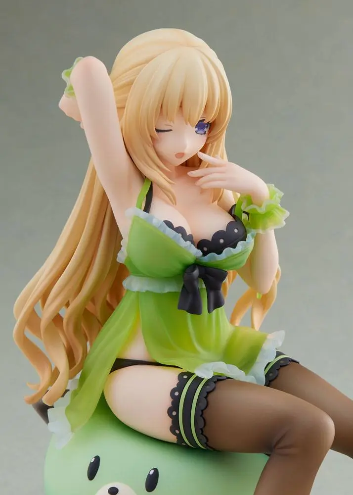 Hyperdimension Neptunia 1/8 Neptunia Vert Waking Up Ver. Limitált kiadás szobor figura 17 cm termékfotó