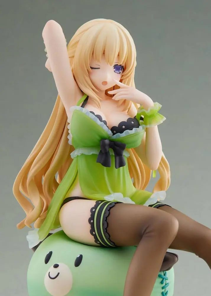Hyperdimension Neptunia 1/8 Neptunia Vert Waking Up Ver. Limitált kiadás szobor figura 17 cm termékfotó