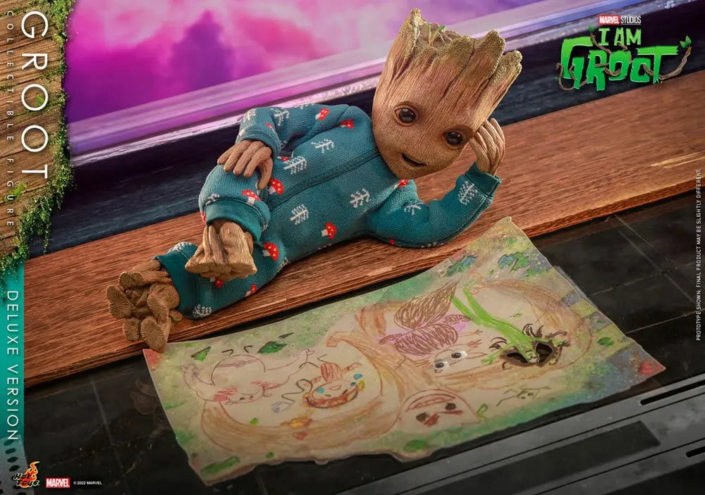 I Am Groot Groot Deluxe Version akciófigura 26 cm termékfotó