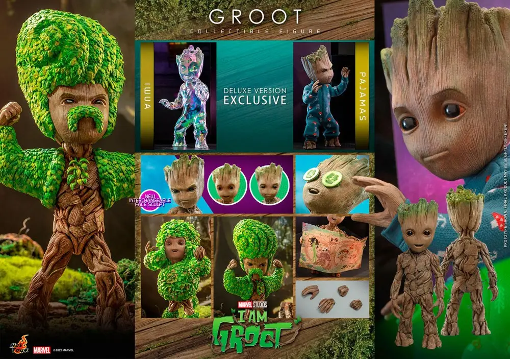I Am Groot Groot Deluxe Version akciófigura 26 cm termékfotó