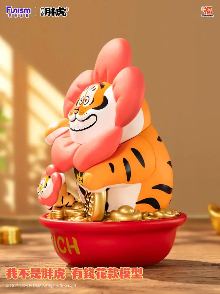 I Am Not Fat Tiger 1/7 Alexander the Tiger Rich Flower szobor figura 20 cm termékfotó