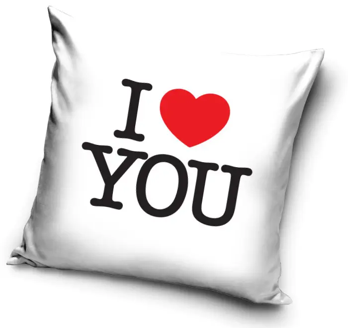 I love you párnahuzat 40*40 cm termékfotó