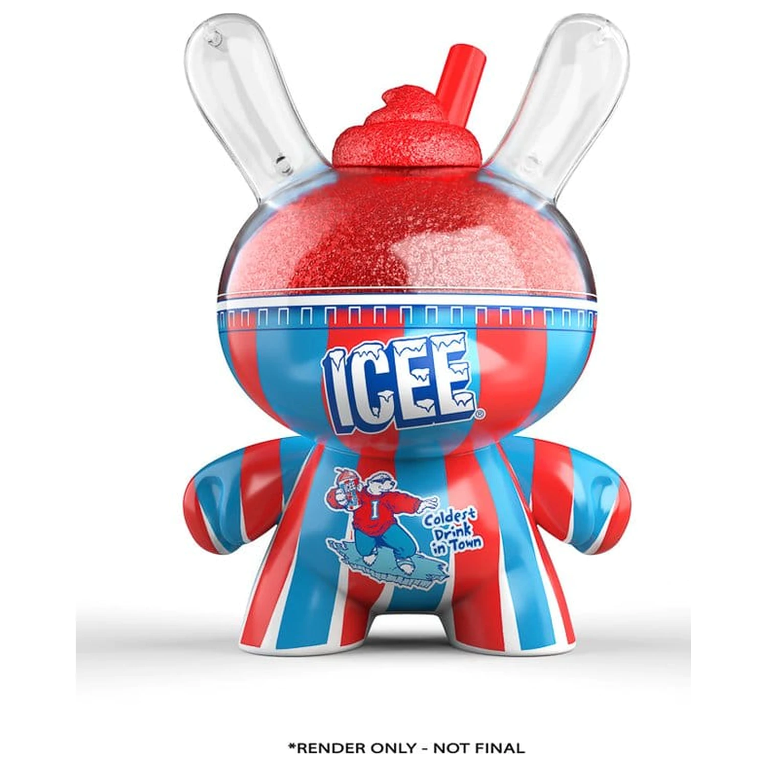 Icee Dunny Art figura Cherry Icee 20 cm termékfotó