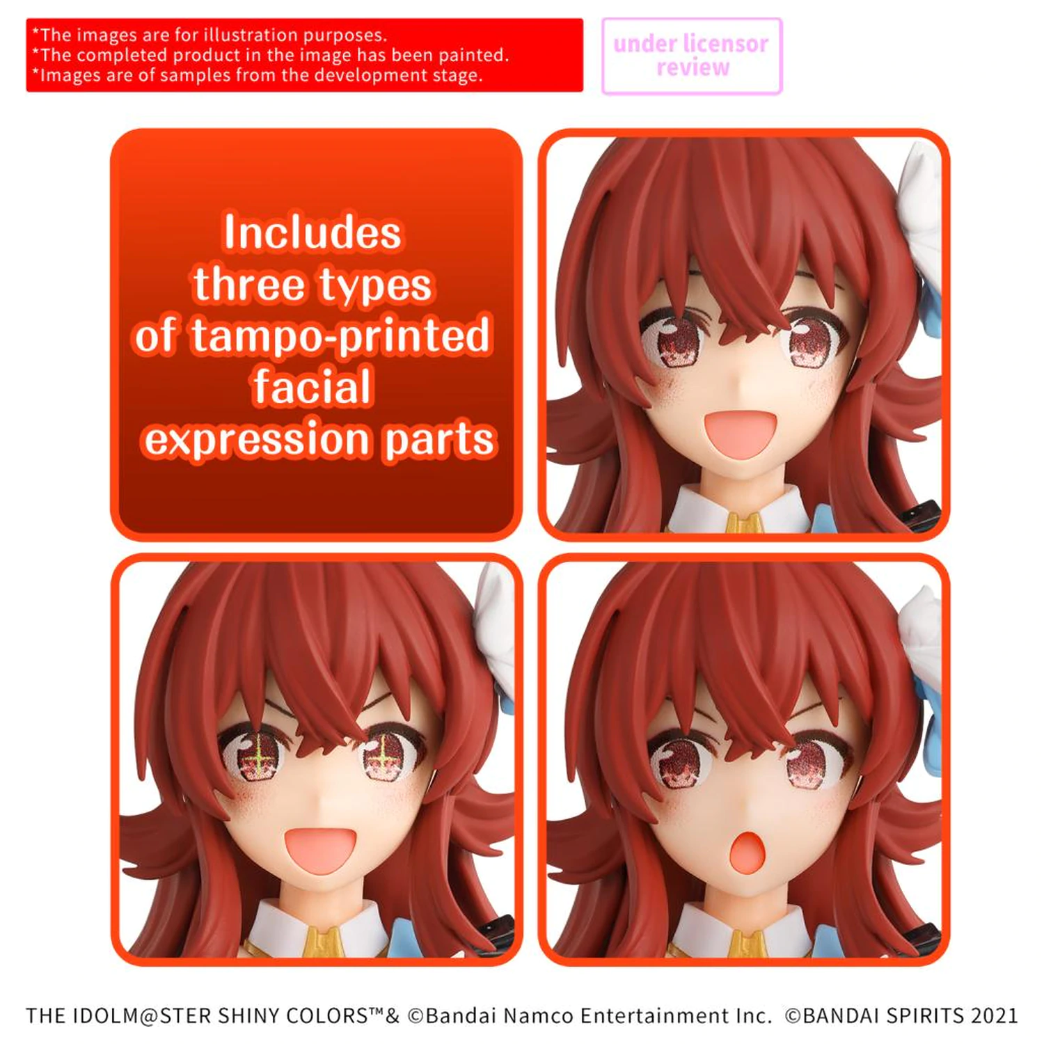 Idol Master 30MS Kaho Komiya modell készlet termékfotó