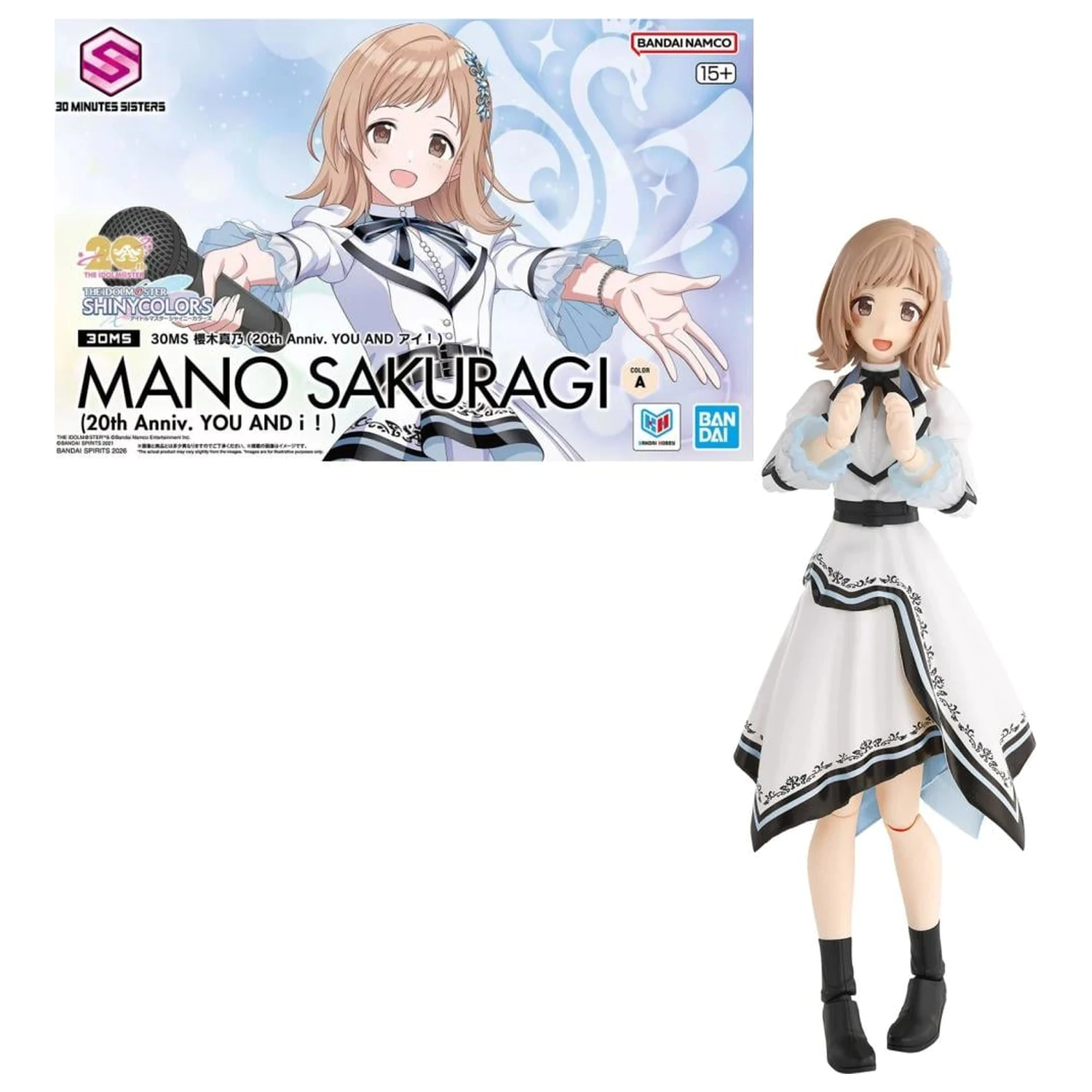 IDOLM@STER 30MS Mano Sakuragi (20th Anniv. You and I!) modell készlet termékfotó