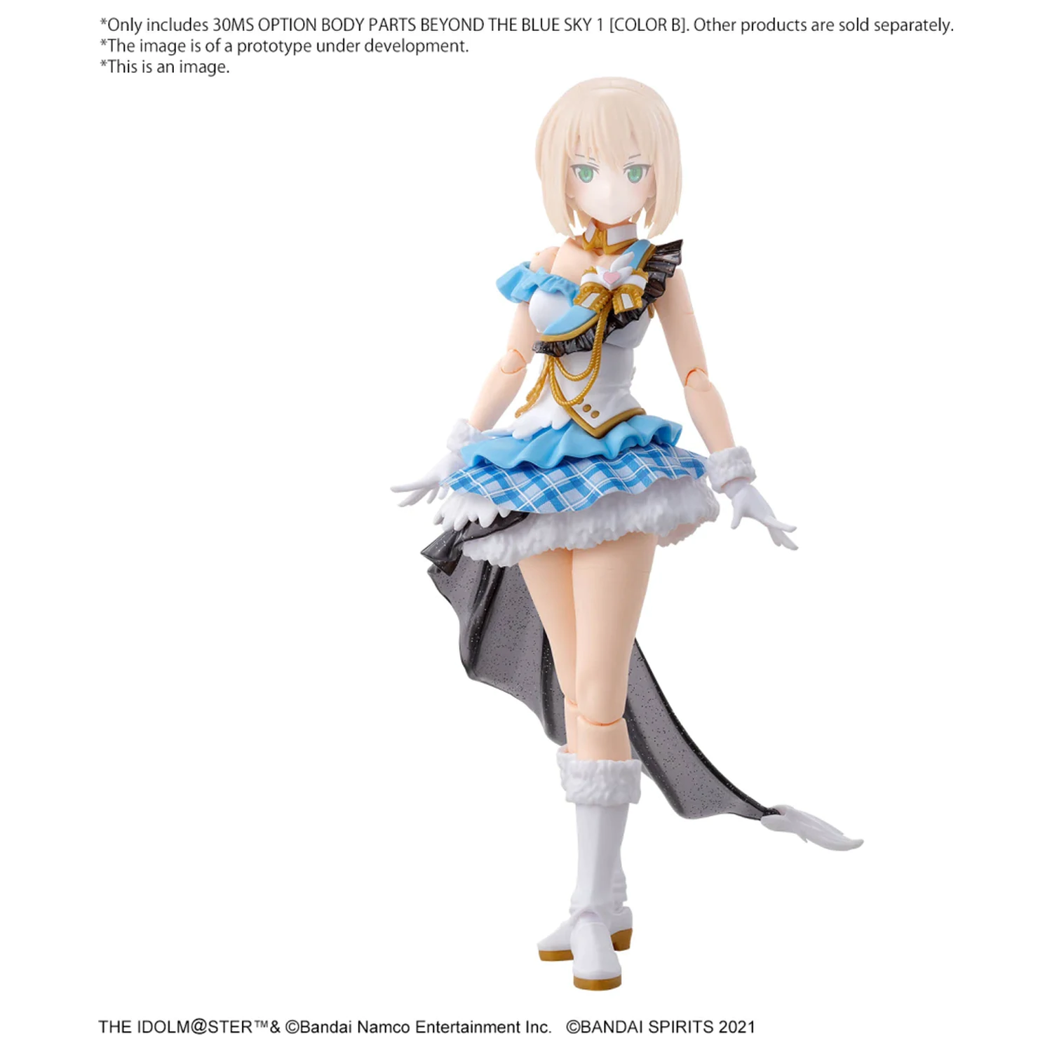 IDOLM@STER Option Body Parts Beyond The Blue Sky 1 modell készlet kiegészítő csomag termékfotó