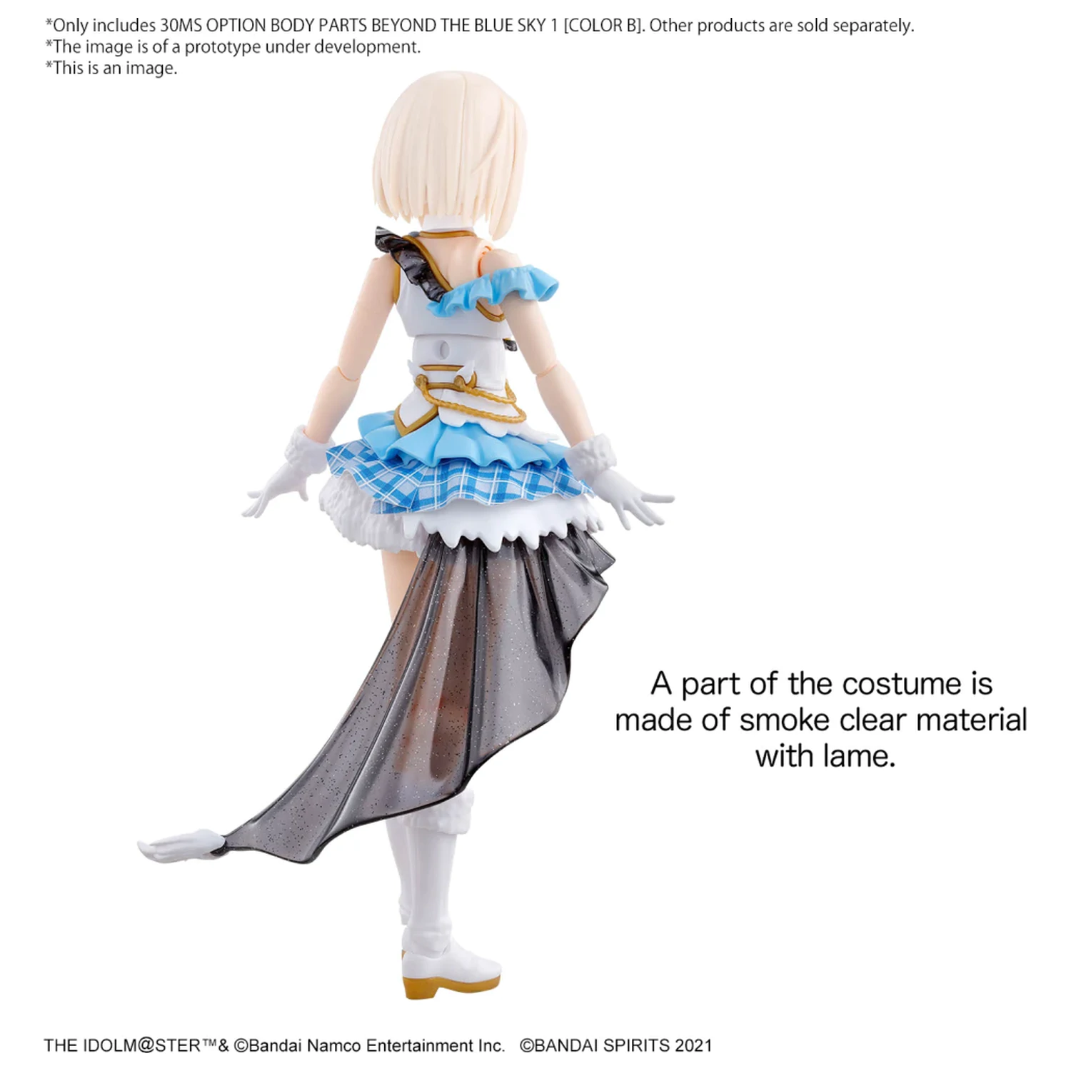IDOLM@STER Option Body Parts Beyond The Blue Sky 1 modell készlet kiegészítő csomag termékfotó