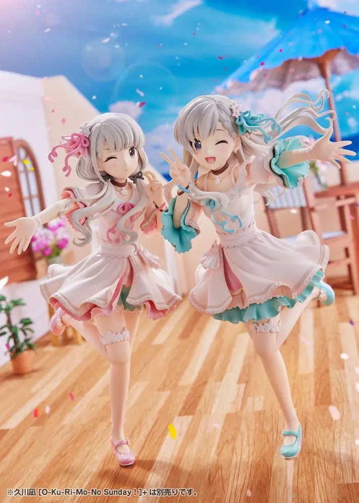Idolmaster Cinderella Girls 1/7 Hisakwa Hayate O-Ku-Ri-Mo-No Sunday! PVC szobor figura 21 cm termékfotó