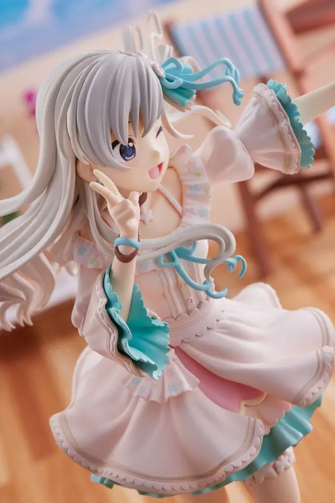 Idolmaster Cinderella Girls 1/7 Hisakwa Hayate O-Ku-Ri-Mo-No Sunday! PVC szobor figura 21 cm termékfotó