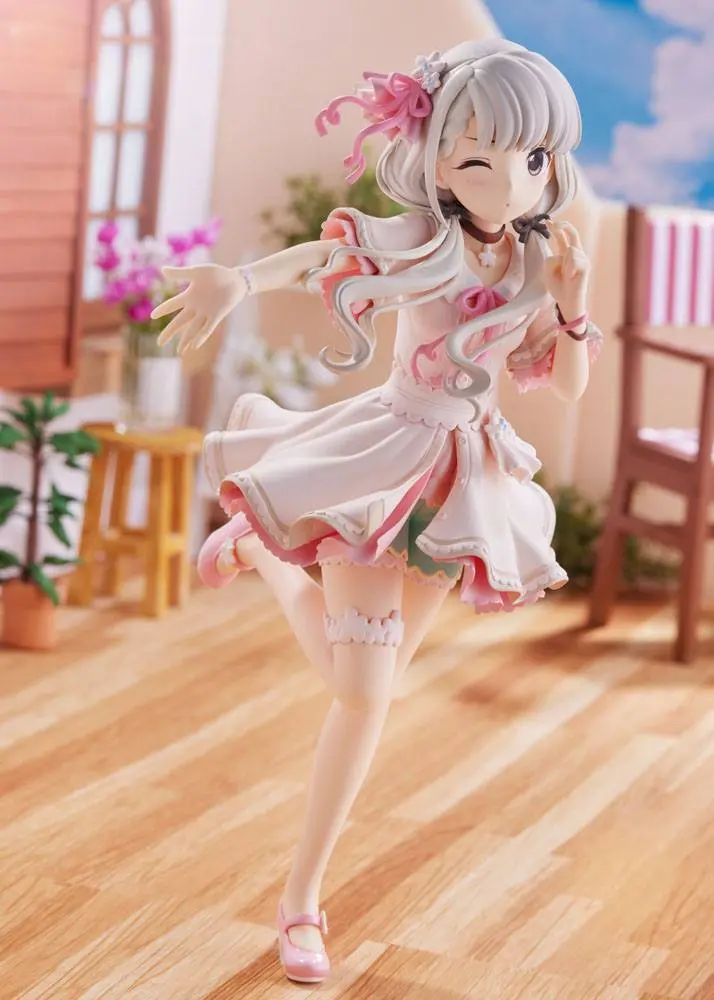 Idolmaster Cinderella Girls 1/7 Hisakwa Nagi O-Ku-Ri-Mo-No Sunday! PVC szobor figura 21 cm termékfotó
