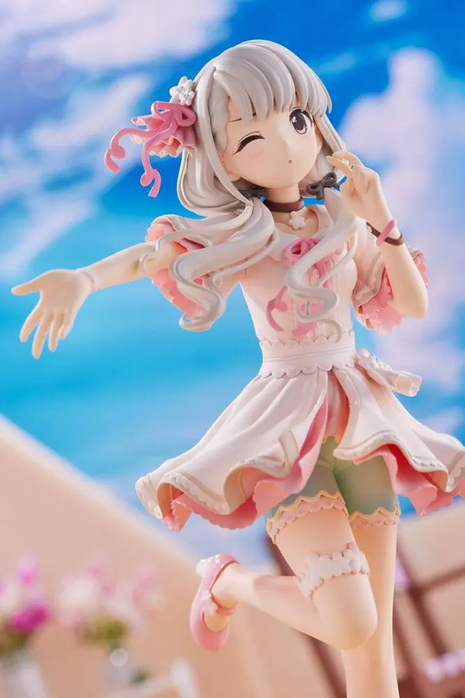 Idolmaster Cinderella Girls 1/7 Hisakwa Nagi O-Ku-Ri-Mo-No Sunday! PVC szobor figura 21 cm termékfotó