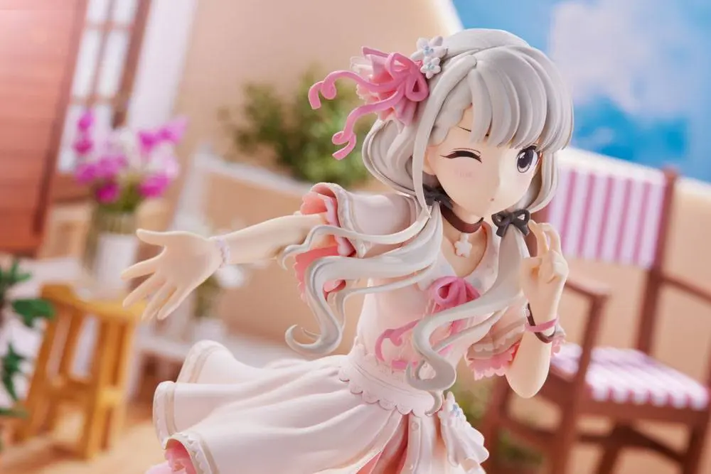 Idolmaster Cinderella Girls 1/7 Hisakwa Nagi O-Ku-Ri-Mo-No Sunday! PVC szobor figura 21 cm termékfotó