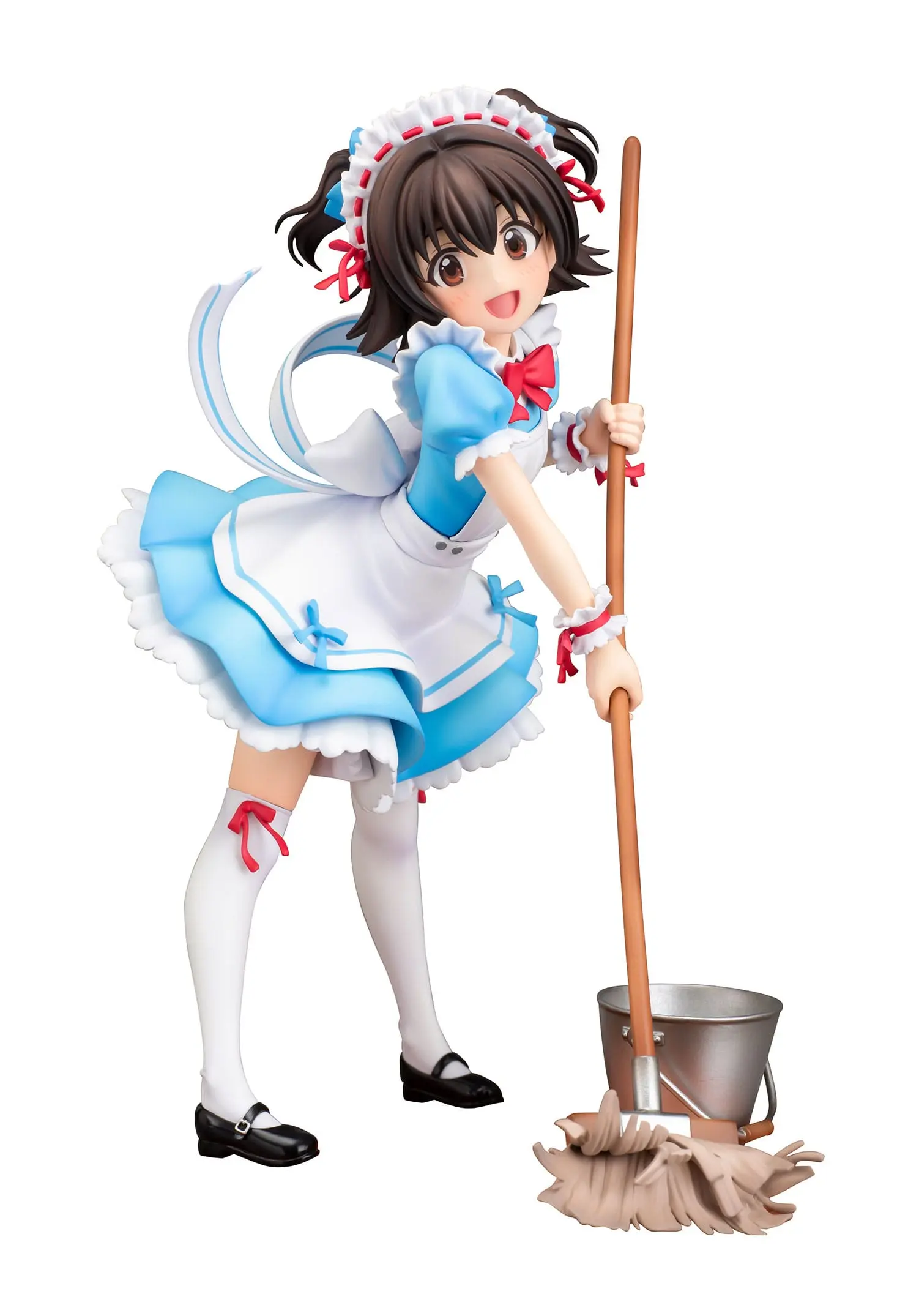 Idolmaster Cinderella Girls 1/7 Miria Akagi (Orikou Maid-san) PVC szobor figura 19 cm termékfotó