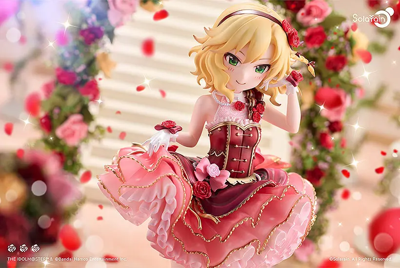 Idolmaster Cinderella Girls 1/7 Momoka Sakurai Rose Fleur Ver. PVC szobor figura 24 cm termékfotó
