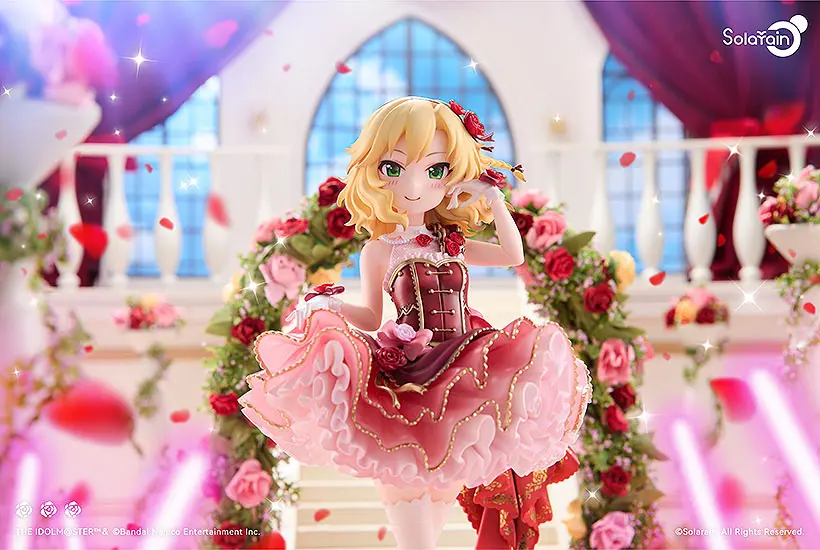 Idolmaster Cinderella Girls 1/7 Momoka Sakurai Rose Fleur Ver. PVC szobor figura 24 cm termékfotó