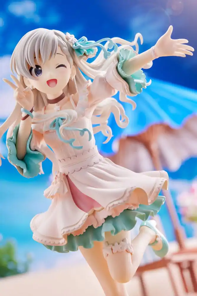 Idolmaster Cinderella Girls PVC szobor figura 1/7 Hayate HIsakawa [O-Ku-Ri-Mo-No Sunday!]+ 21 cm   termékfotó