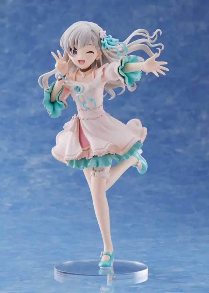Idolmaster Cinderella Girls PVC szobor figura 1/7 Hayate HIsakawa [O-Ku-Ri-Mo-No Sunday!]+ 21 cm   termékfotó