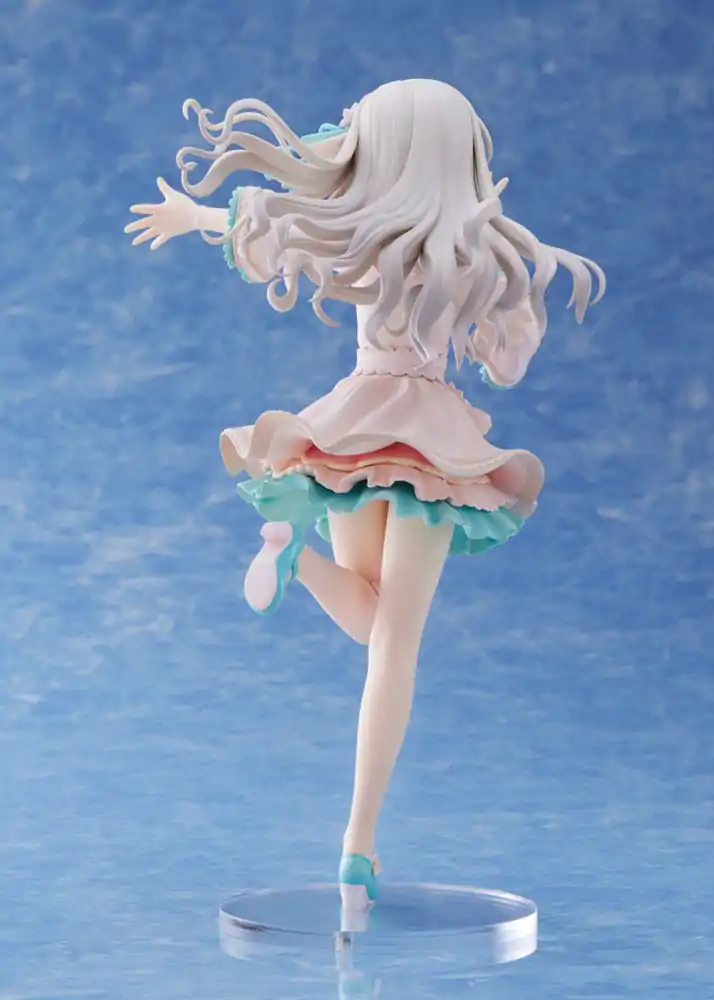 Idolmaster Cinderella Girls PVC szobor figura 1/7 Hayate HIsakawa [O-Ku-Ri-Mo-No Sunday!]+ 21 cm   termékfotó