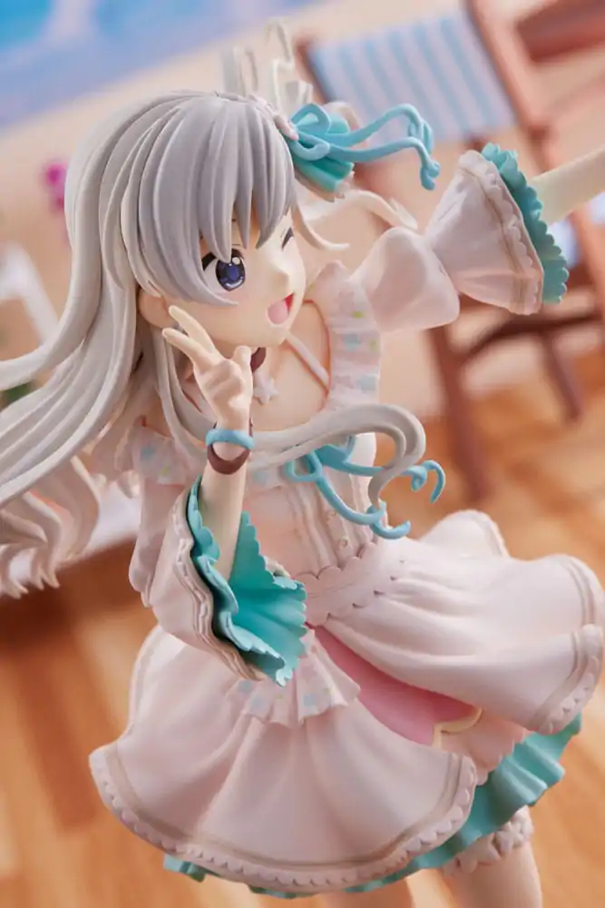 Idolmaster Cinderella Girls PVC szobor figura 1/7 Hayate HIsakawa [O-Ku-Ri-Mo-No Sunday!]+ 21 cm   termékfotó