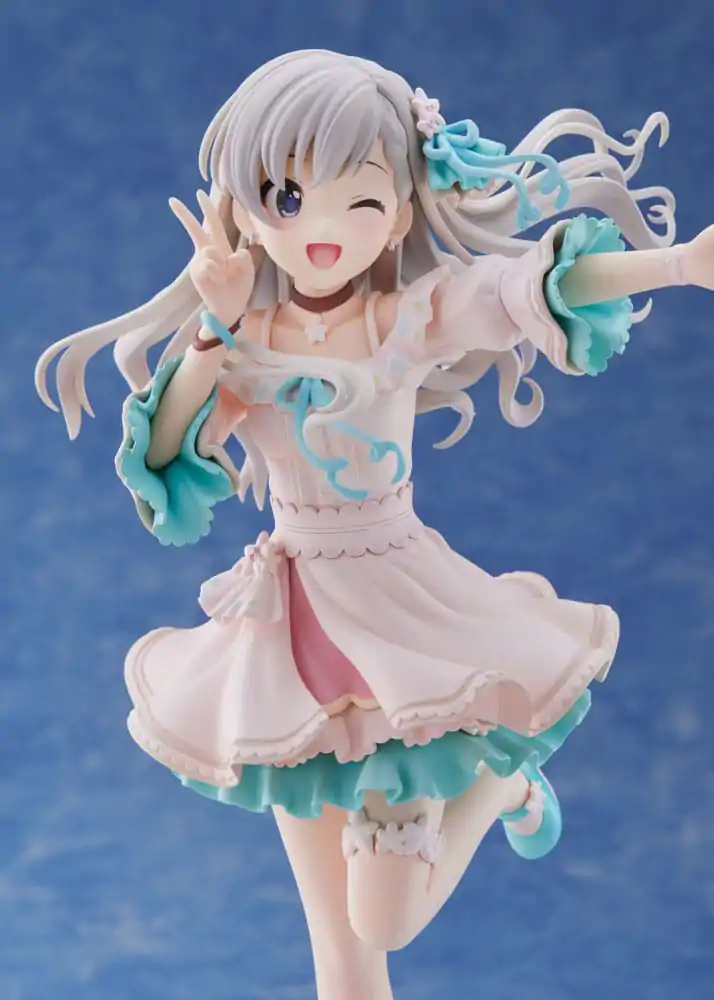 Idolmaster Cinderella Girls PVC szobor figura 1/7 Hayate HIsakawa [O-Ku-Ri-Mo-No Sunday!]+ 21 cm   termékfotó