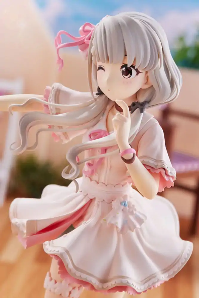 Idolmaster Cinderella Girls PVC szobor figura 1/7 Nagi HIsakawa [O-Ku-Ri-Mo-No Sunday!]+ 21 cm   termékfotó