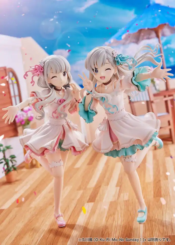Idolmaster Cinderella Girls PVC szobor figura 1/7 Nagi HIsakawa [O-Ku-Ri-Mo-No Sunday!]+ 21 cm   termékfotó