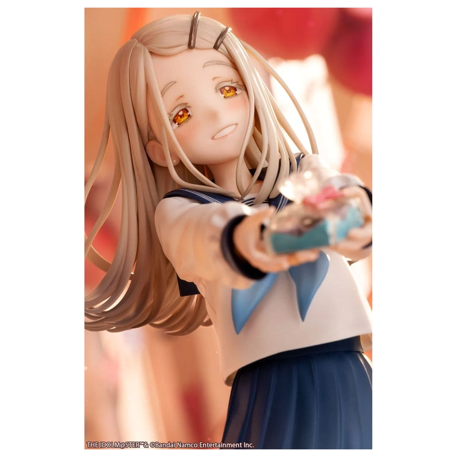 Idolmaster Gakuen 1/7 Hiro Shinosawa Happy Millefeuille Bonus Ver. PVC szobor figura 25 cm  termékfotó
