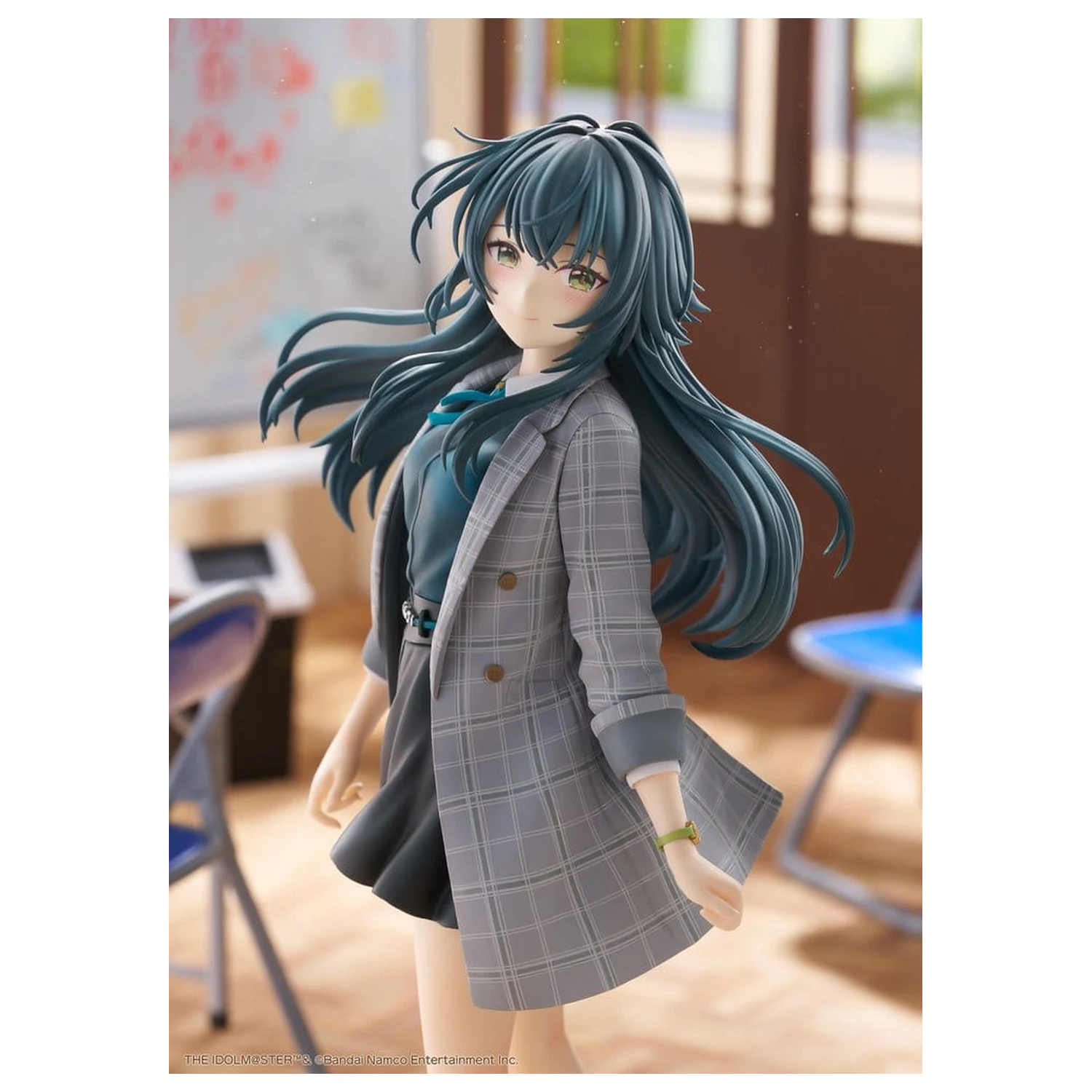 Idolmaster Gakuen 1/7 Temari Tsukimura PVC szobor figura 23 cm    termékfotó