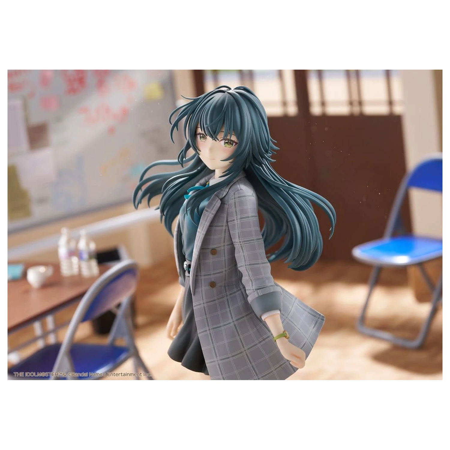 Idolmaster Gakuen 1/7 Temari Tsukimura PVC szobor figura 23 cm    termékfotó