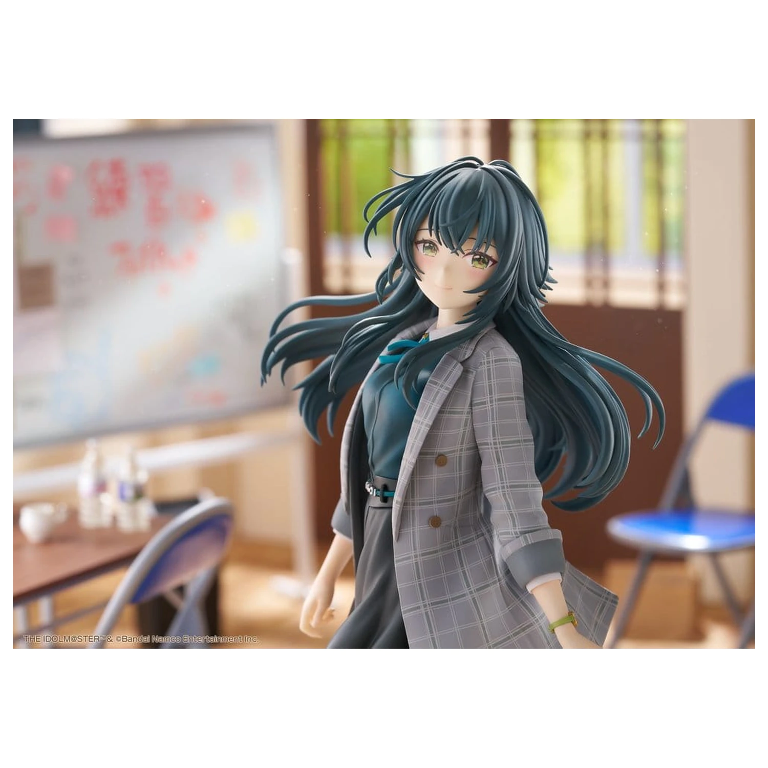 Idolmaster Gakuen 1/7 Temari Tsukimura PVC szobor figura 23 cm    termékfotó