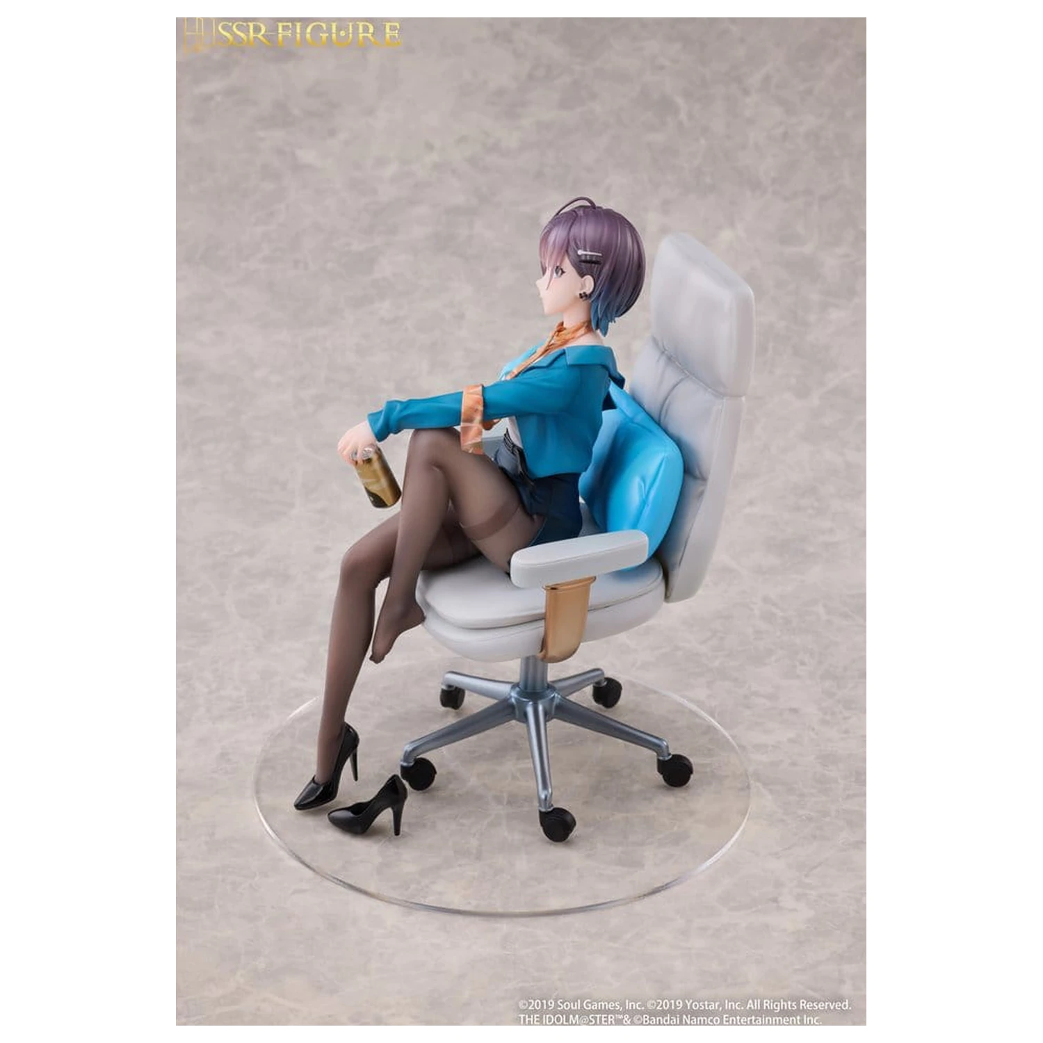 Idolmaster Shiny Colors x Mahjong Soul SSR 1/7 Asakura Tooru Leisurely Grace Ver. PVC szobor figura 21 cm   termékfotó