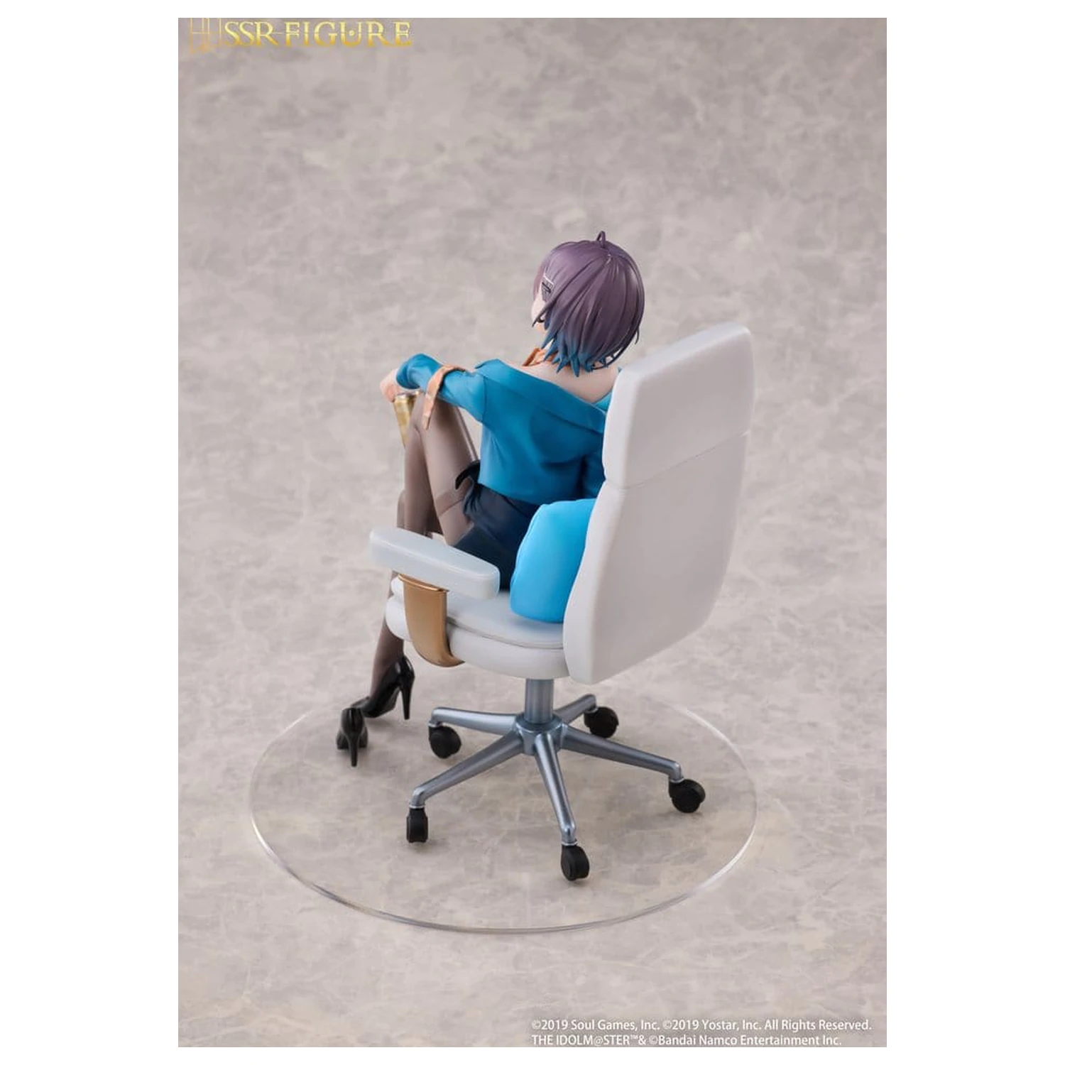 Idolmaster Shiny Colors x Mahjong Soul SSR 1/7 Asakura Tooru Leisurely Grace Ver. PVC szobor figura 21 cm   termékfotó