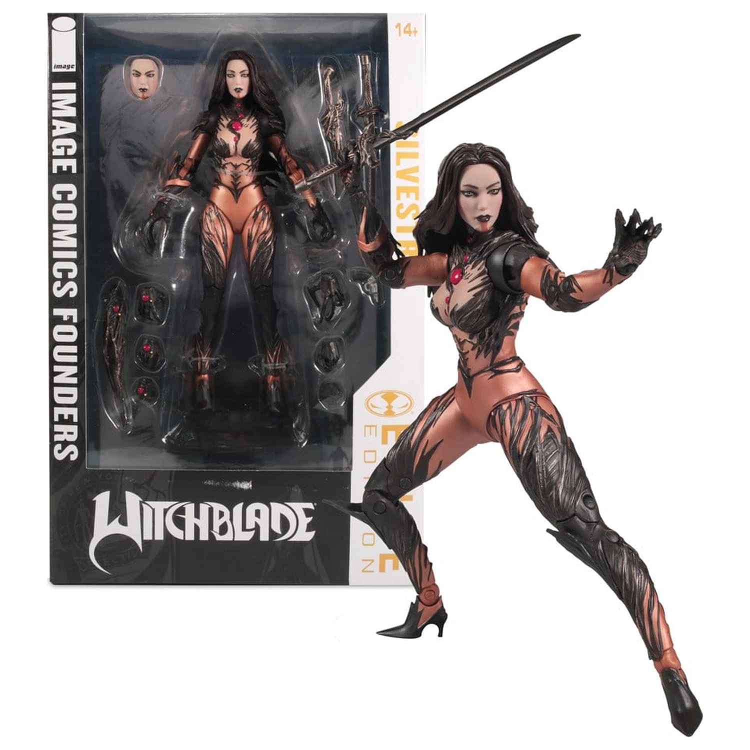 Image Comics McFarlane Elite Edition Deluxe Sara Pezzini (Witchblade) akciófigura  18 cm termékfotó