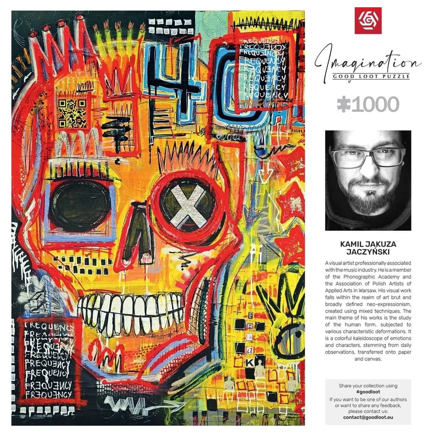 Imagination Series puzzle Kamil Jakuza Jaczynski 40 HZ (1000 darab)  termékfotó