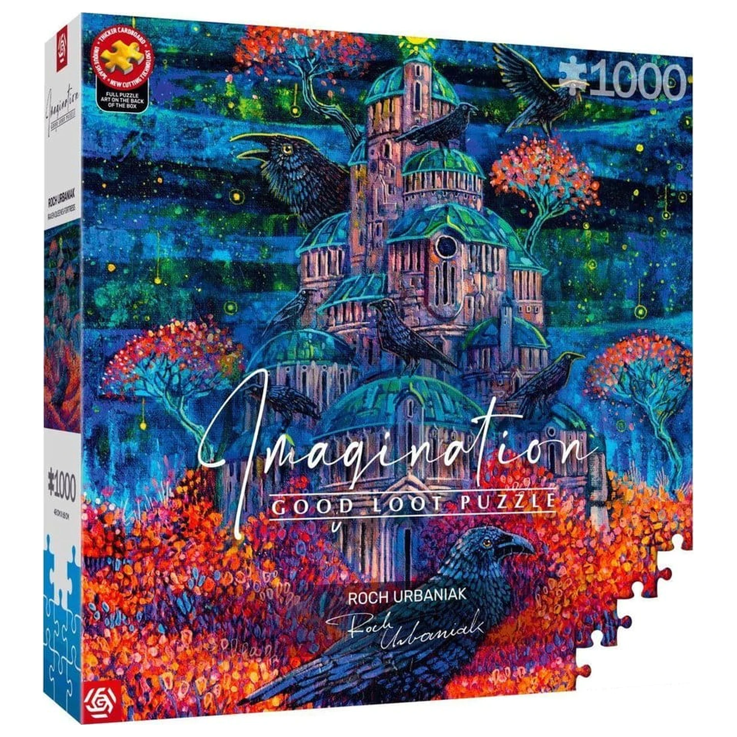 Imagination Series puzzle Roch Urbaniak Twierdza Pani Kruków (1000 darab)  termékfotó