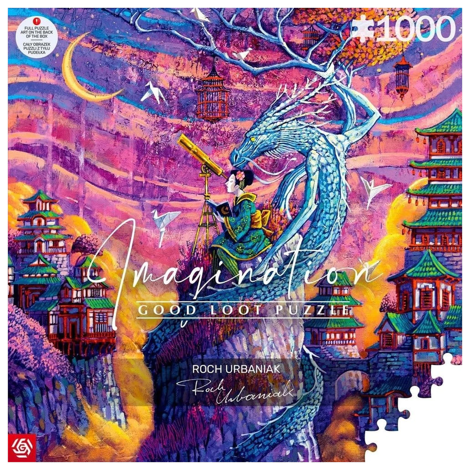 Imagination Series Puzzle Roch Urbaniak Sakura i Ryu (1000 darab) termékfotó