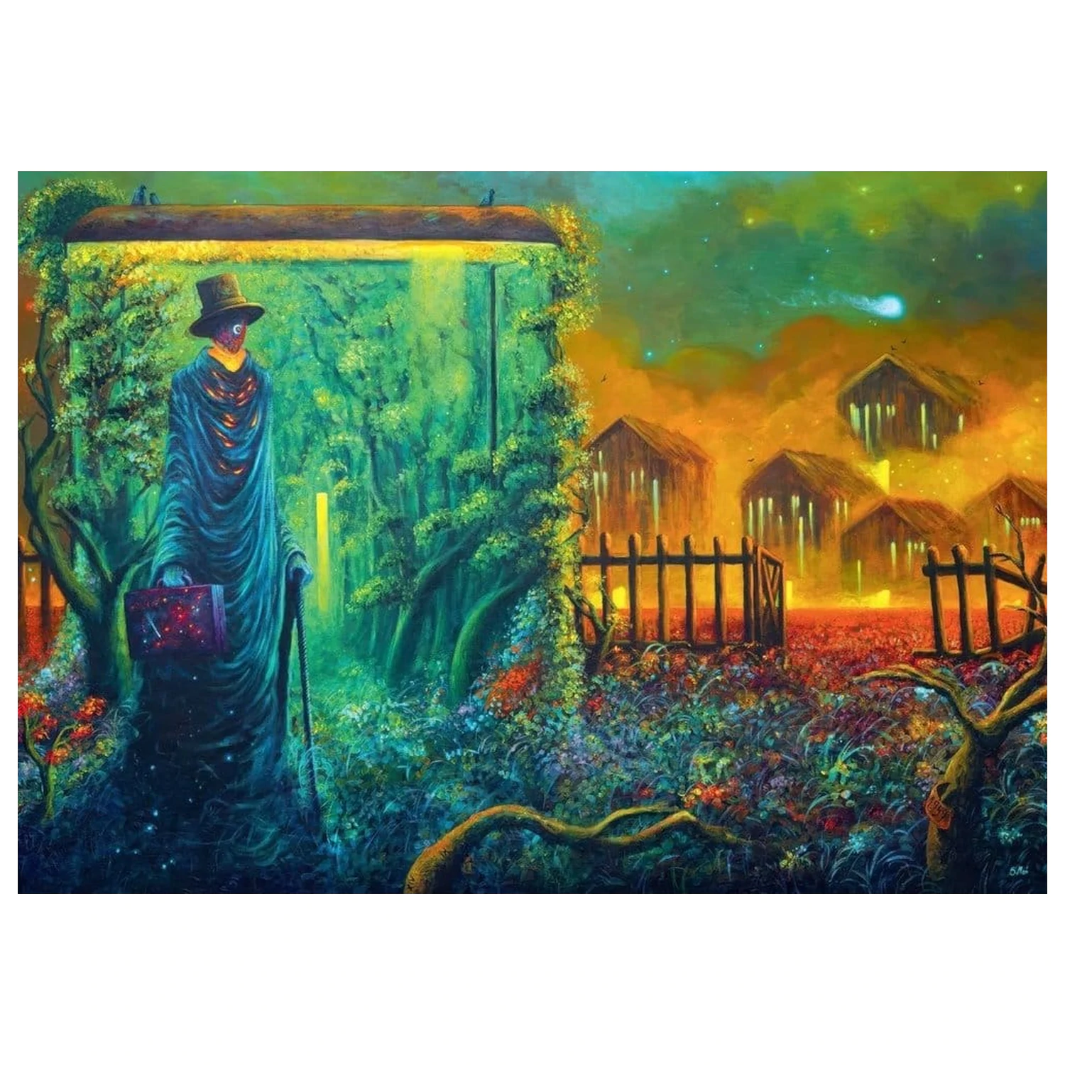 Imagination Series puzzle Sebastian Mon Stationary Traveller II (1000 darab)  termékfotó