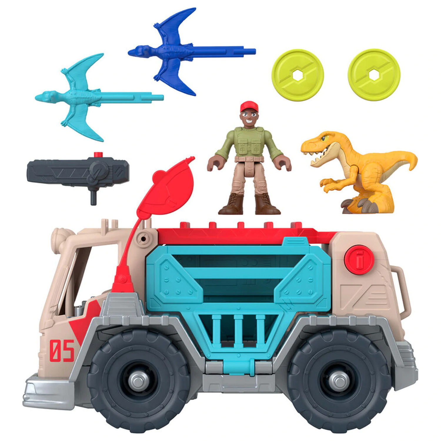 Imaginext Jurassic World jármű játék szett termékfotó