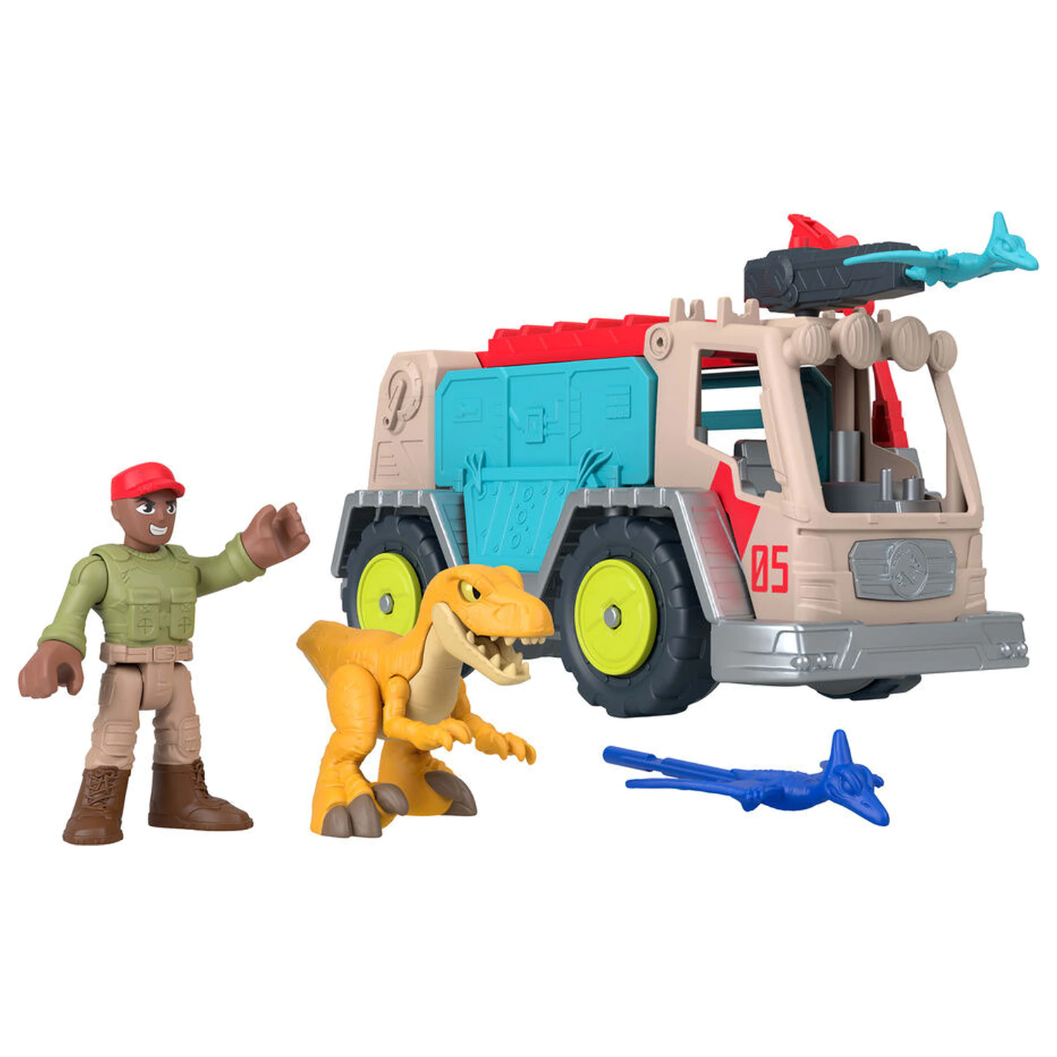 Imaginext Jurassic World jármű játék szett termékfotó