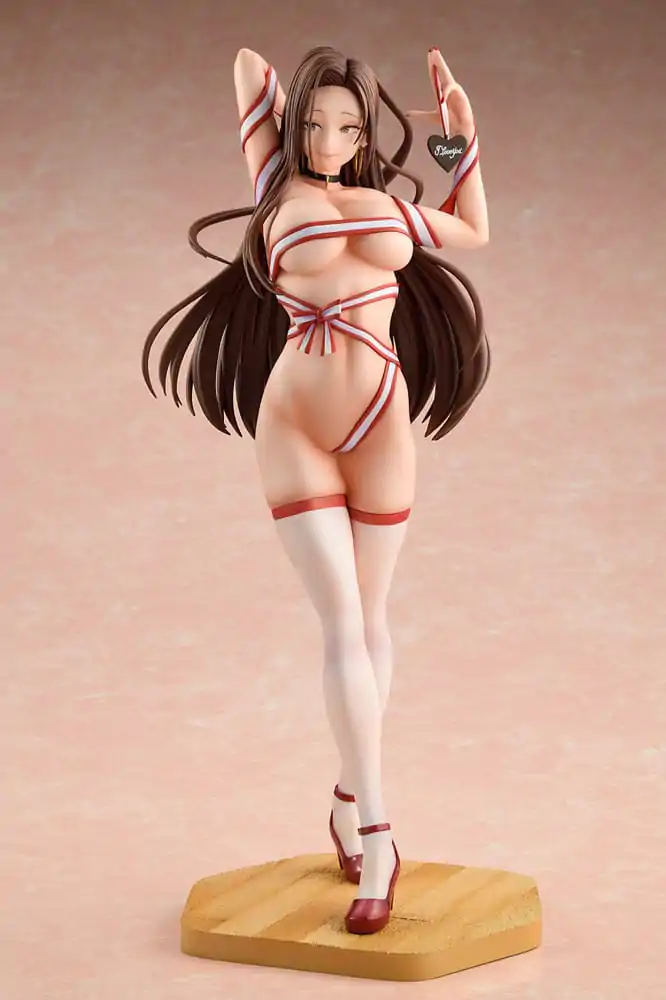 Imaizumi Brings All the Gals to His House 1/6 Risa Hamazaki Bow Ver. PVC szobor figura 28 cm termékfotó