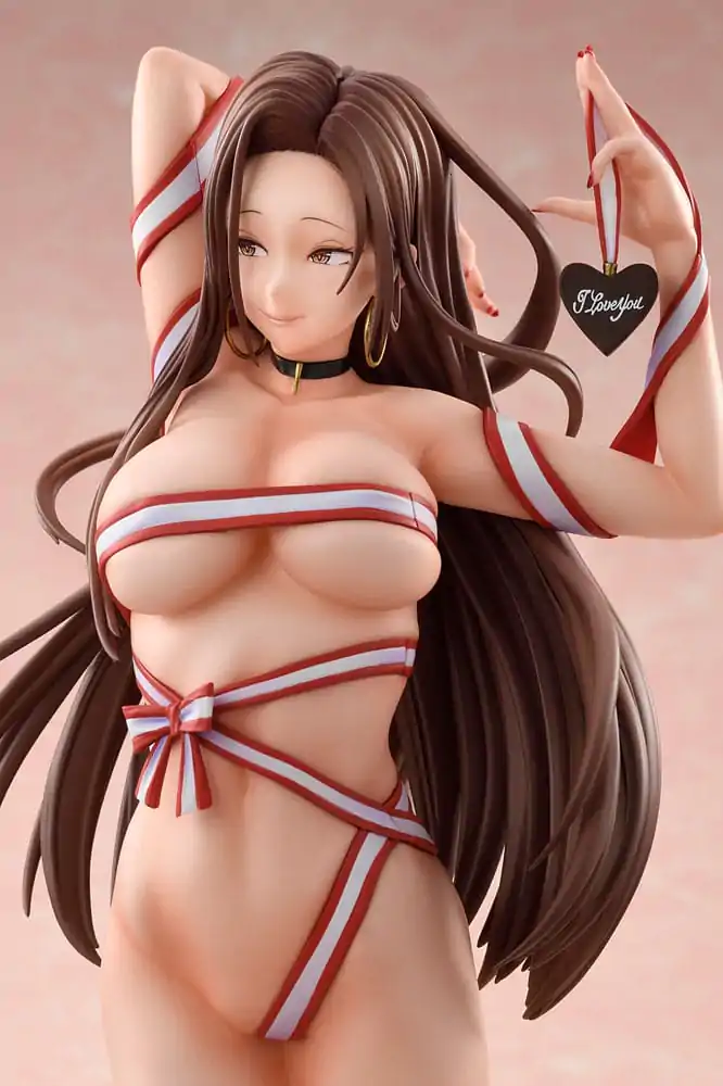 Imaizumi Brings All the Gals to His House 1/6 Risa Hamazaki Bow Ver. PVC szobor figura 28 cm termékfotó