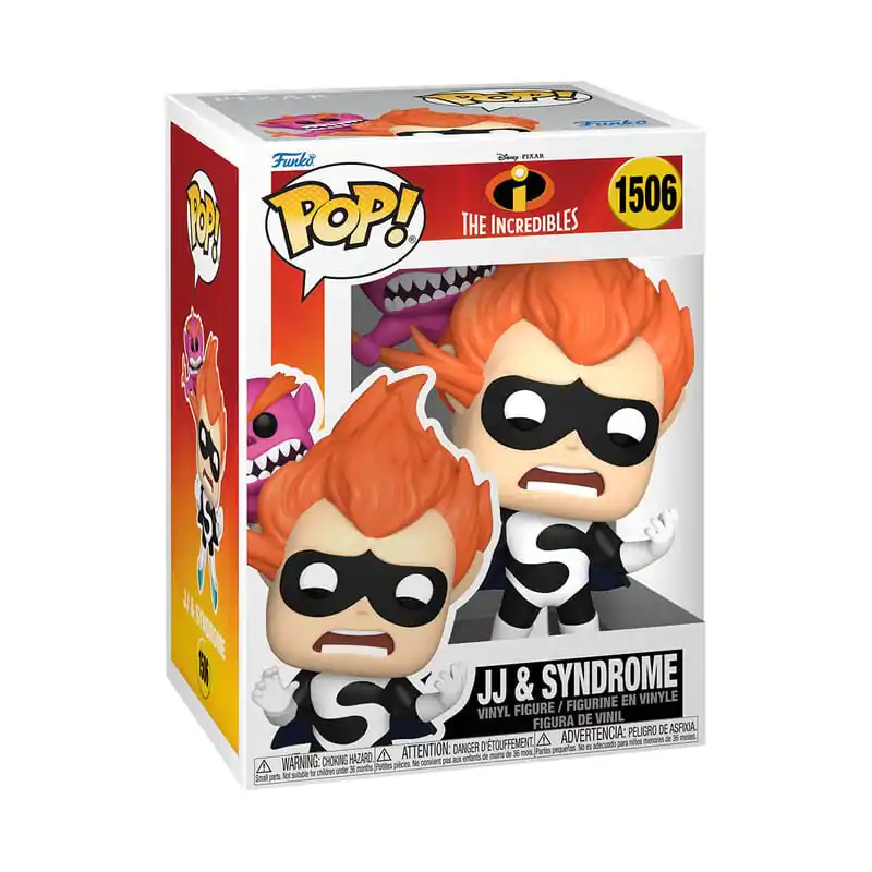 Incredibles 20th Anniversary Funko POP! Vinyl Figure JJ & Syndrome 9 cm termékfotó