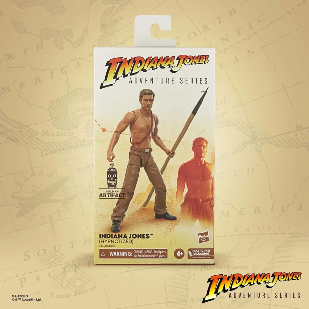 Indiana Jones Adventure Series Indiana Jones (Hypnotized) (Indiana Jones and the Temple of Doom) akciófigura 15 cm termékfotó
