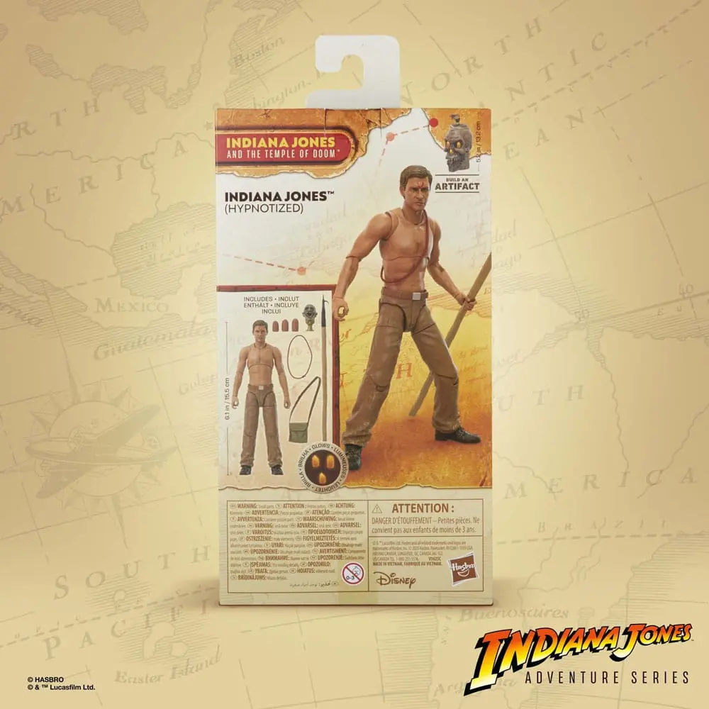 Indiana Jones Adventure Series Indiana Jones (Hypnotized) (Indiana Jones and the Temple of Doom) akciófigura 15 cm termékfotó